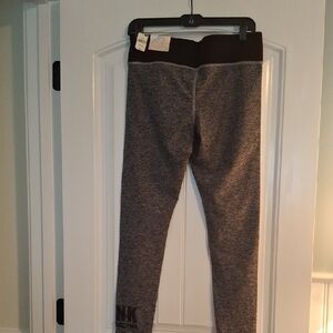 Womens  Grey Pink Leggings